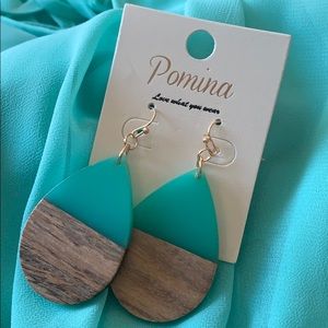 Tear drop earrings by Pomina NO LONGER WITH TAG AS PICTURED